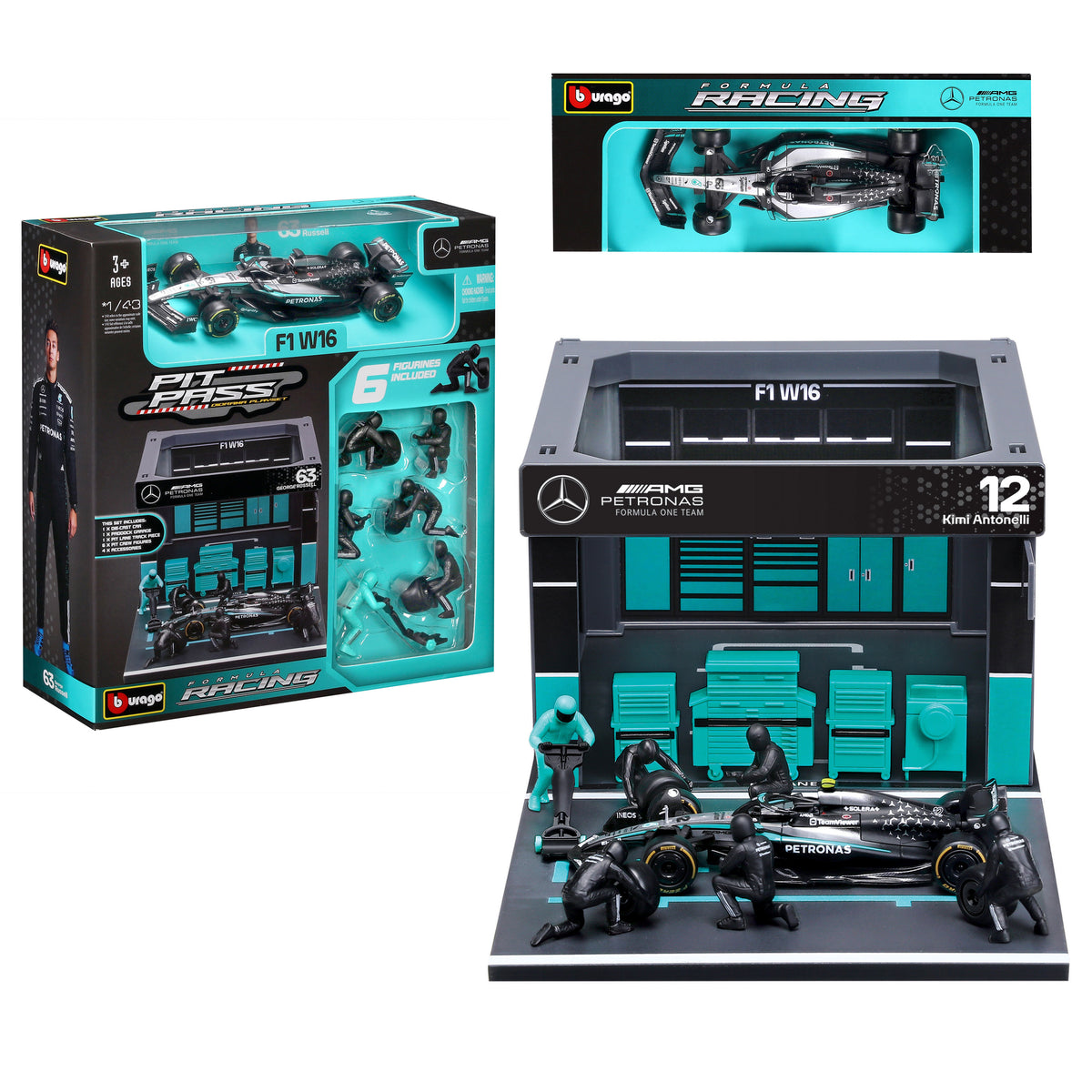Estacion de Servicio de Carreras - F1 Mercedes