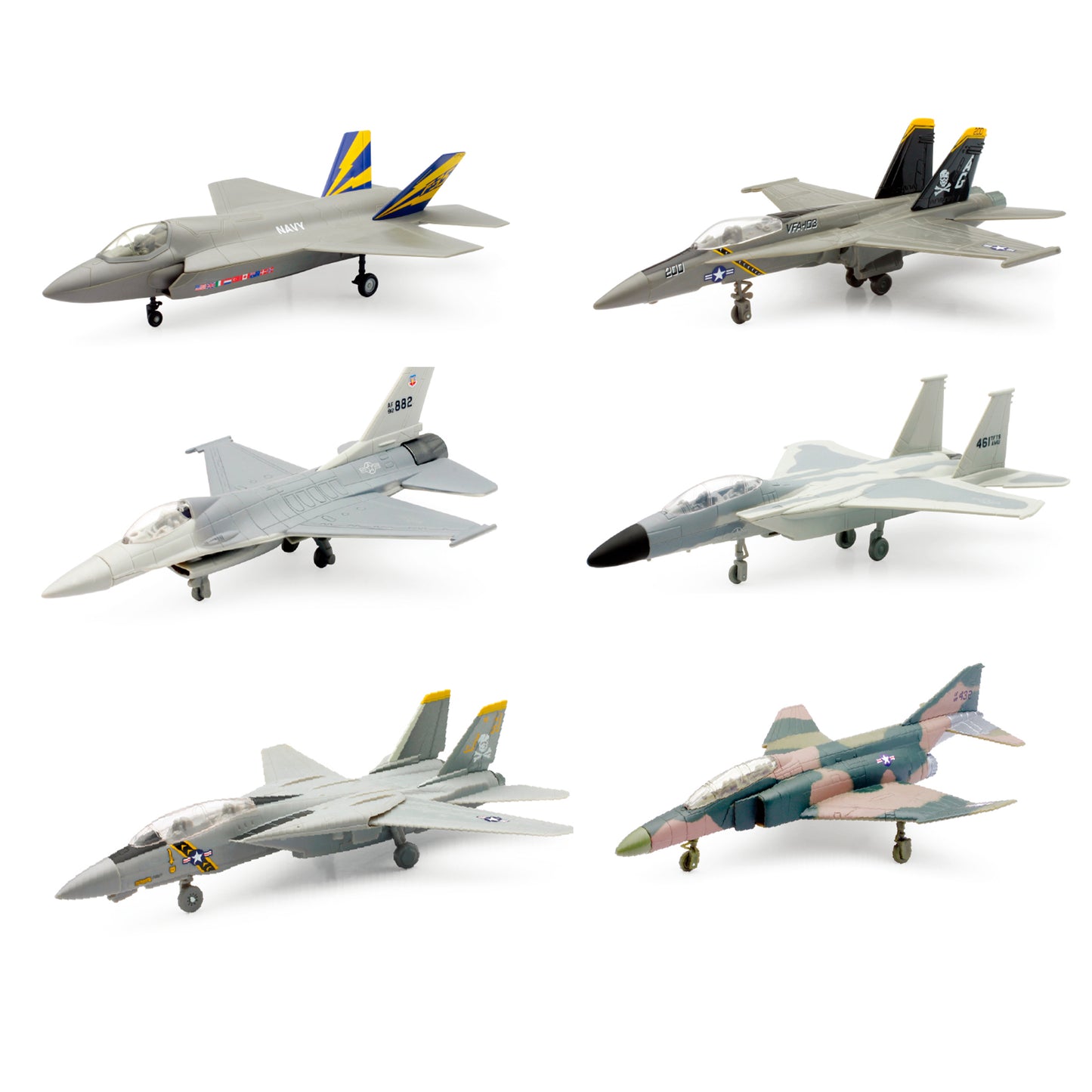 Set de Aviones de Combate