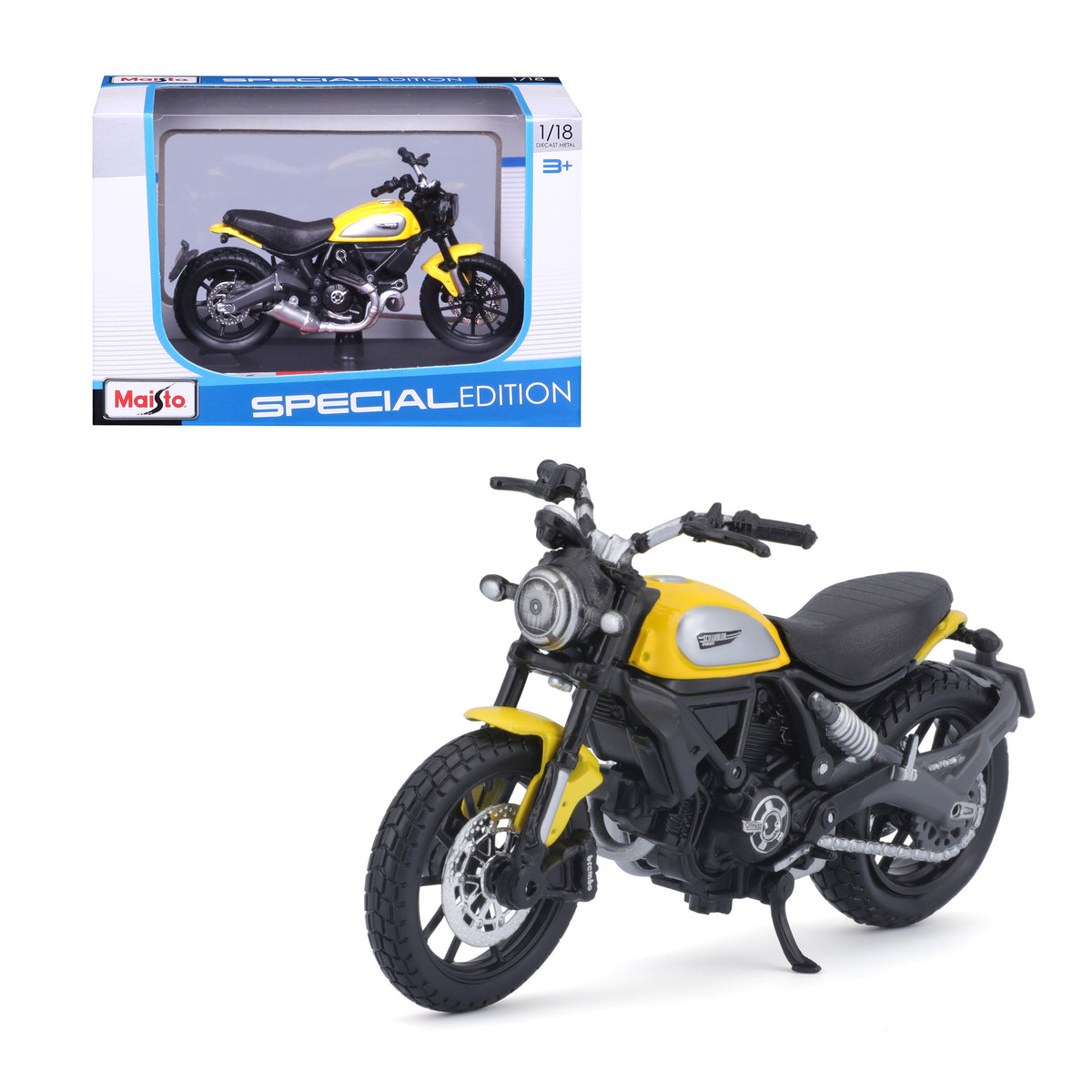Moto con Exibidor