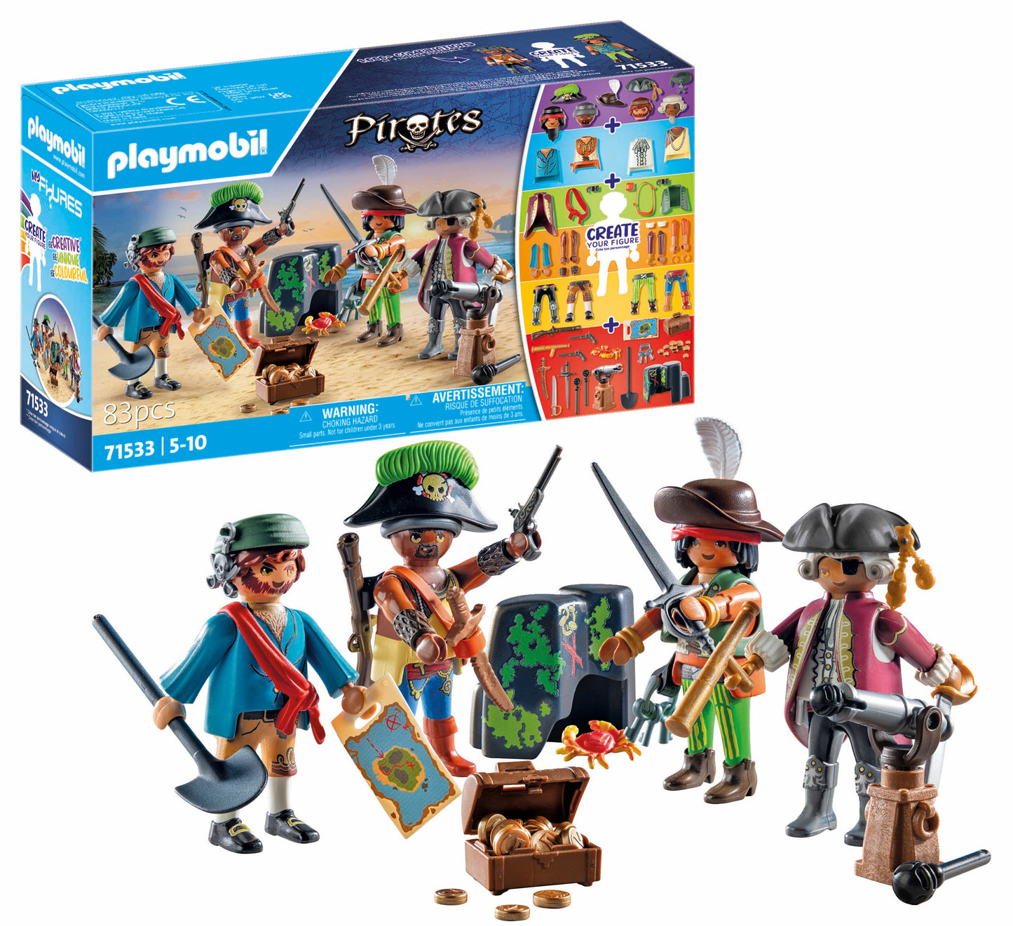 Set de Piratas y Accesorios