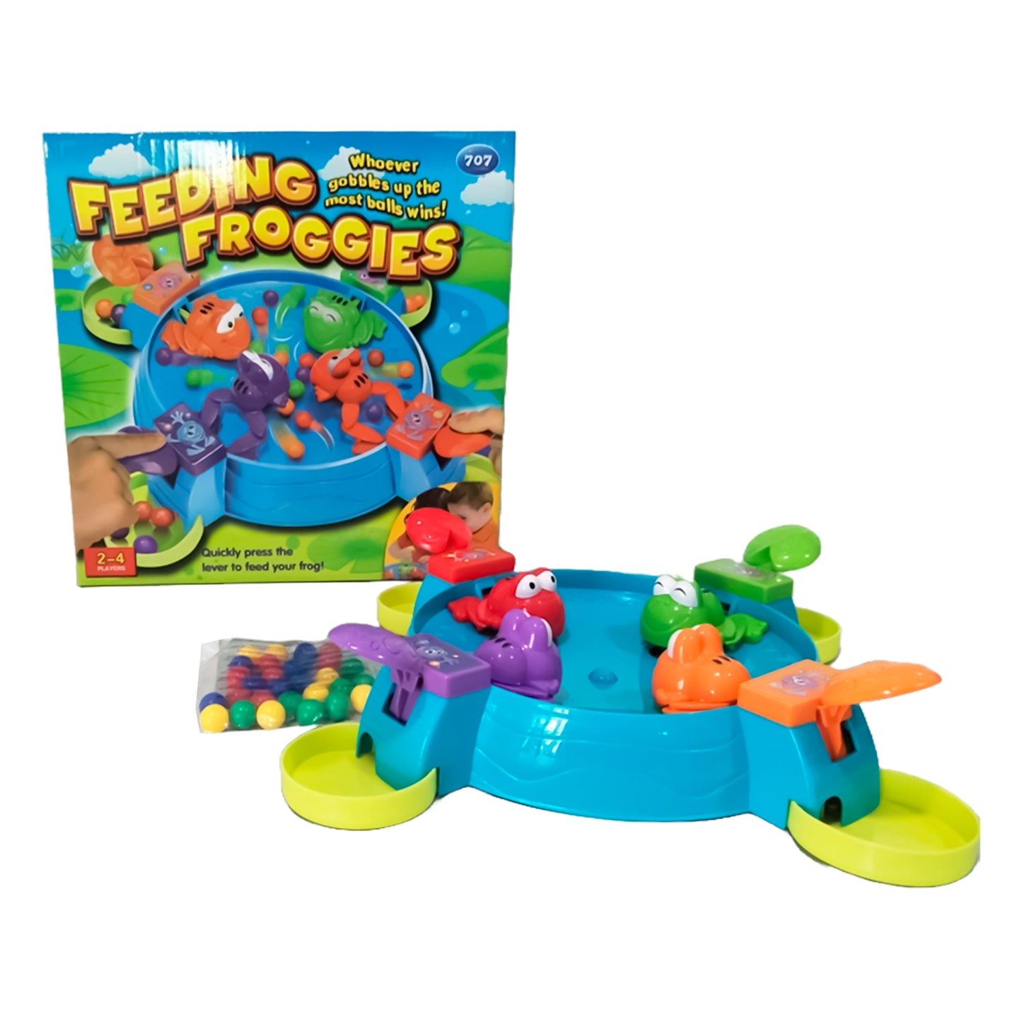 Juego de Ranas Comiendo