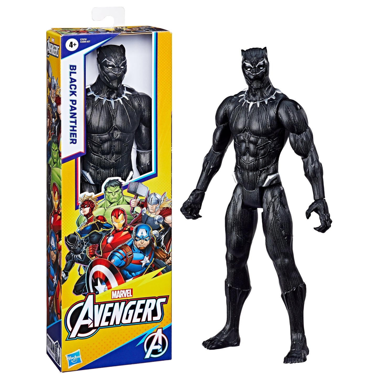 Avengers Figura Titan Hero Pantera Negra