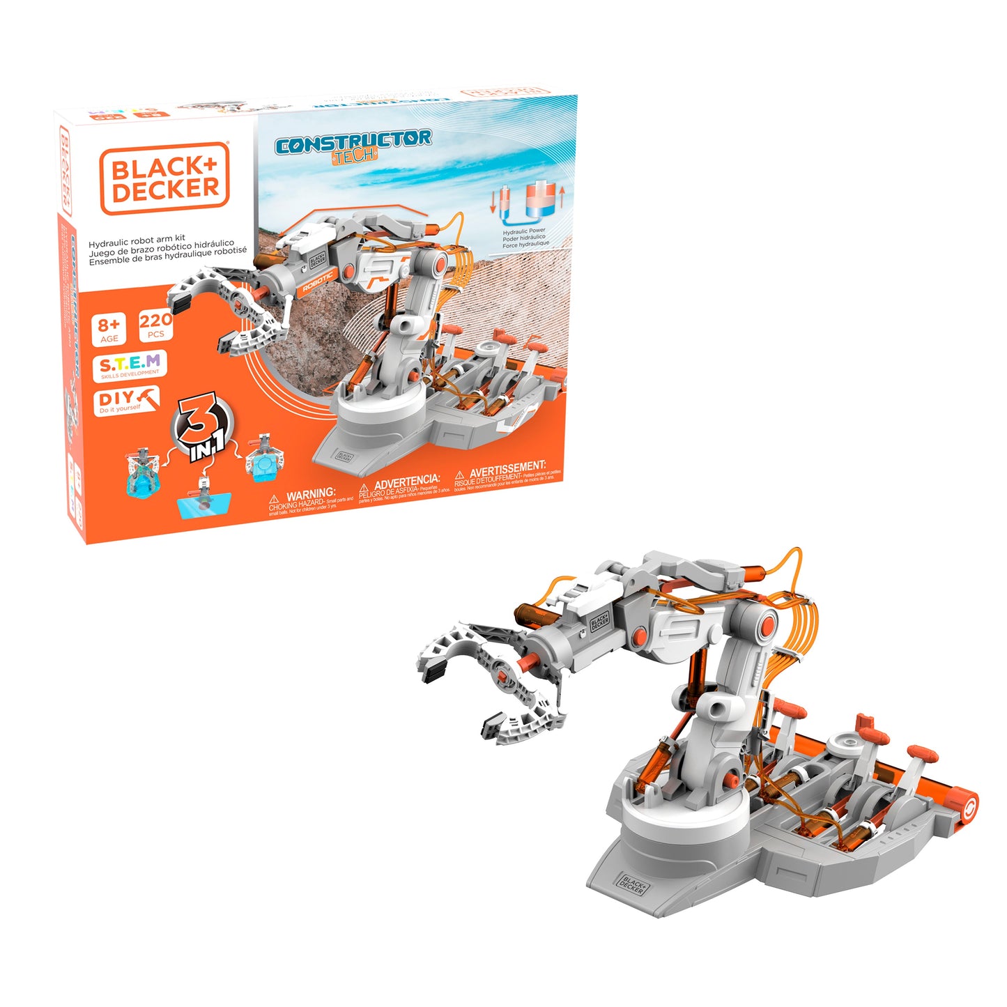Juego Brazo Robótico/ Black & Decker
