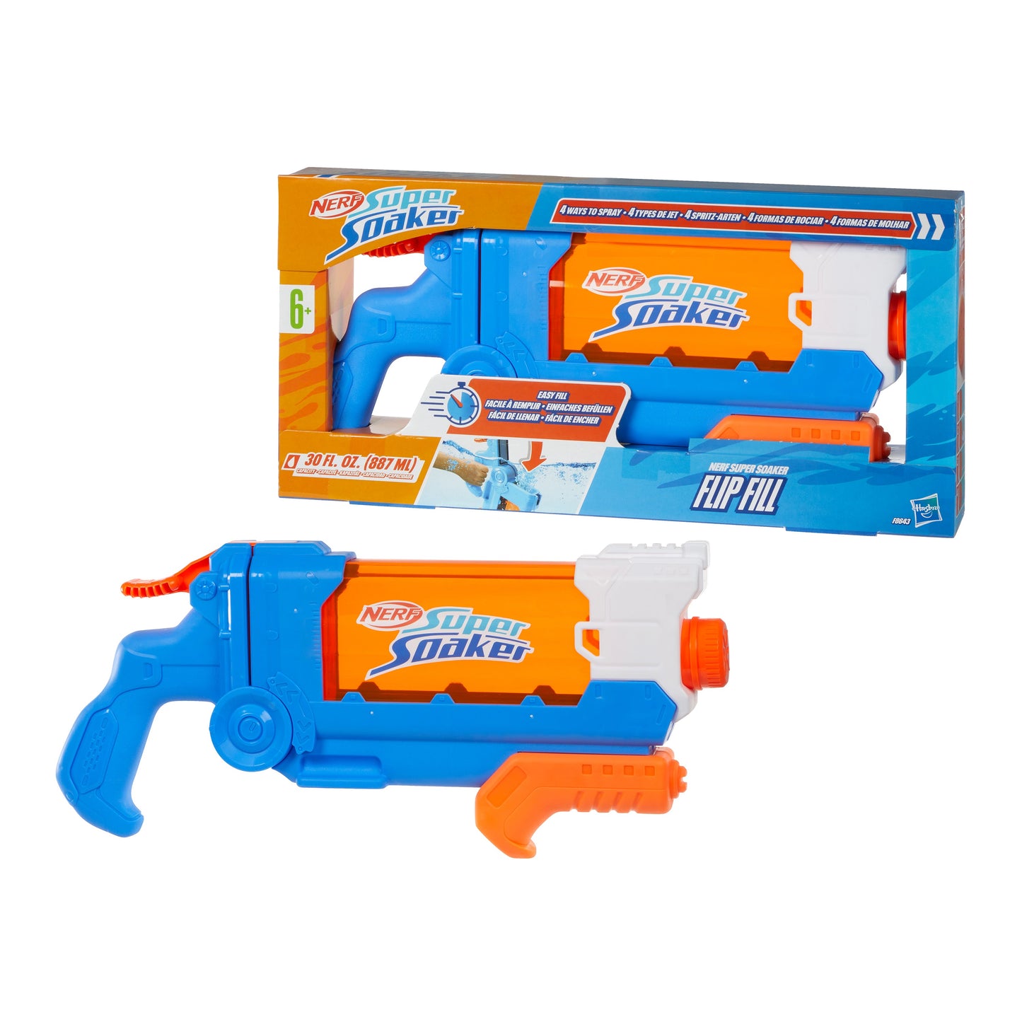 Nerf Soa Voltea y Recarga