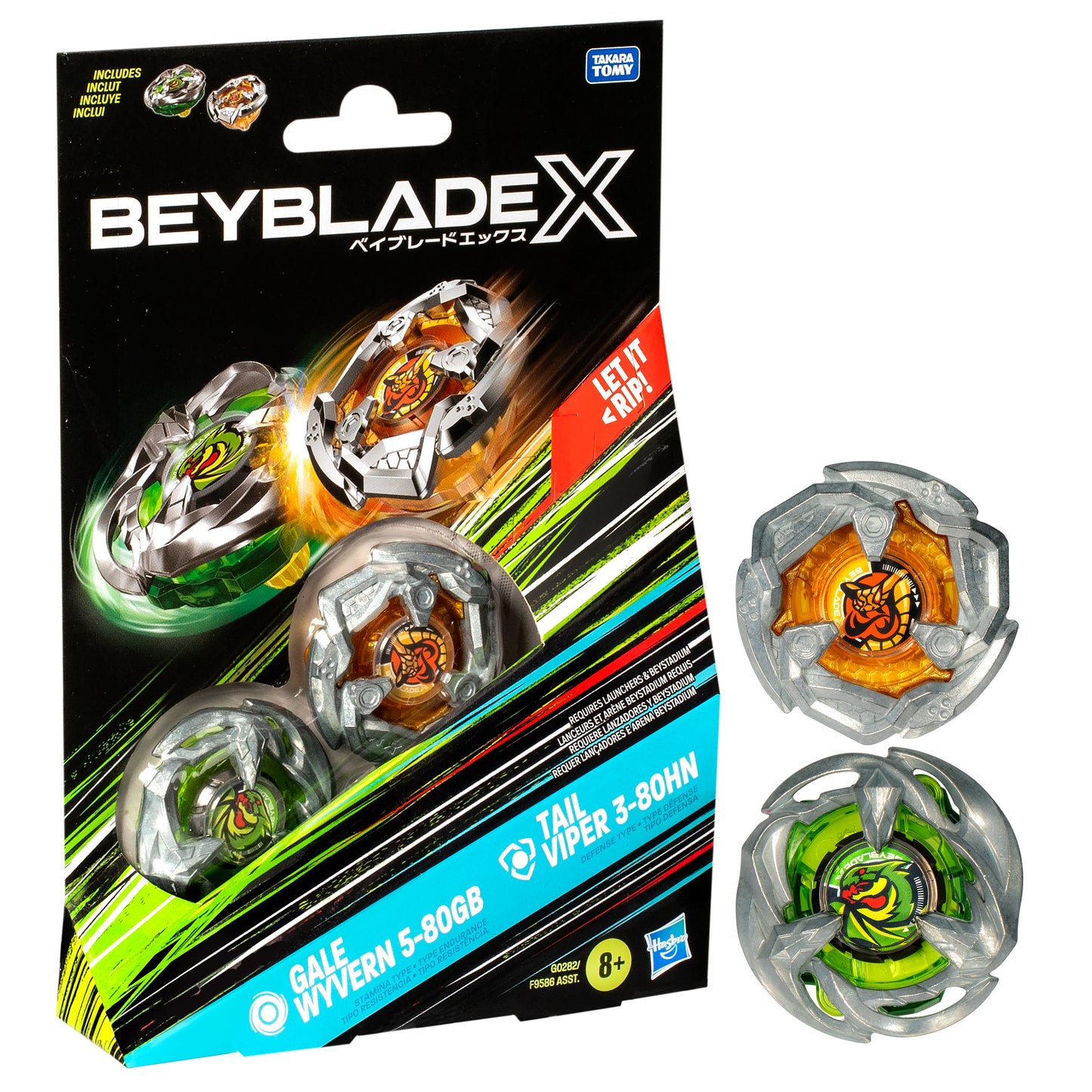 Paquetes Dual Beyblade X