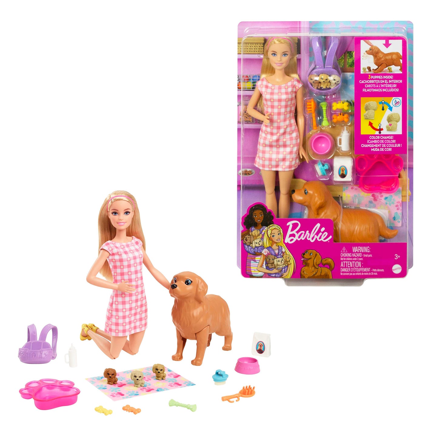 Barbie y Cachorros