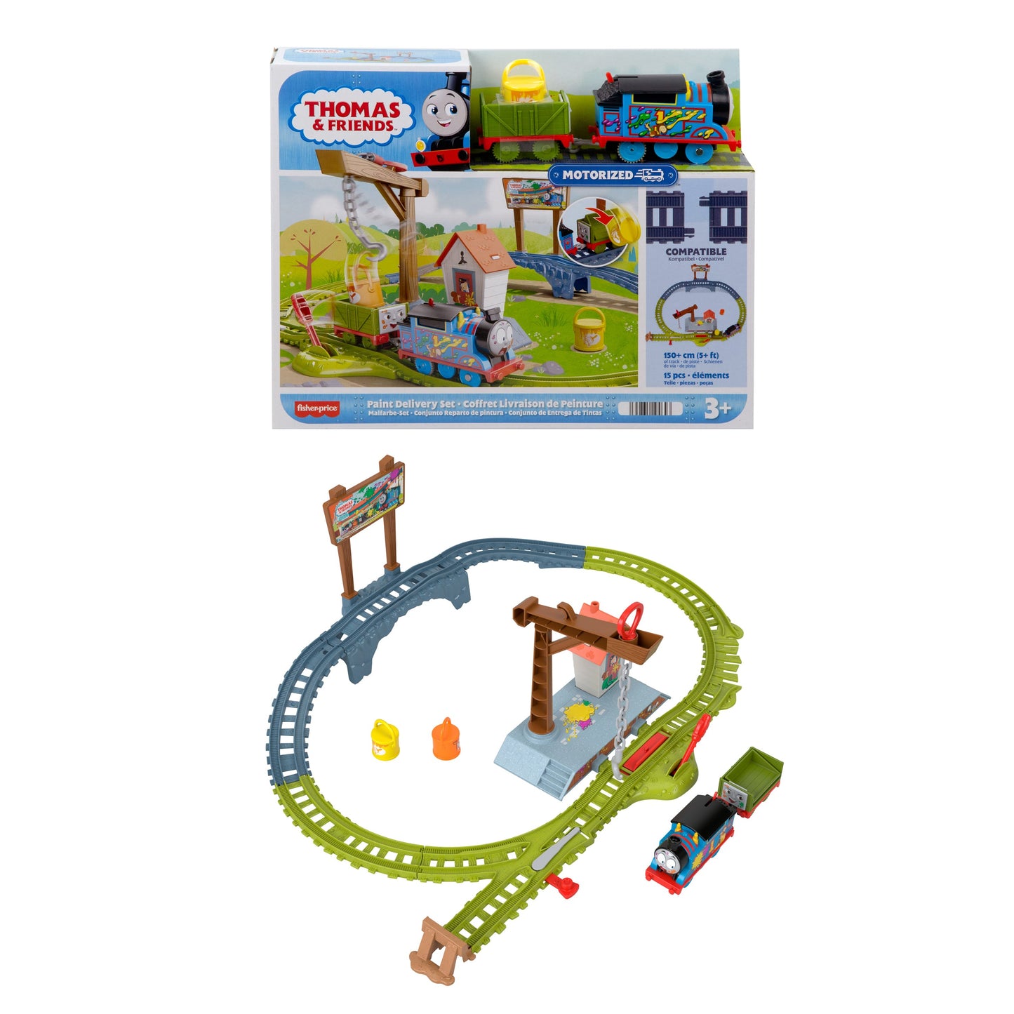 Pista con Tren