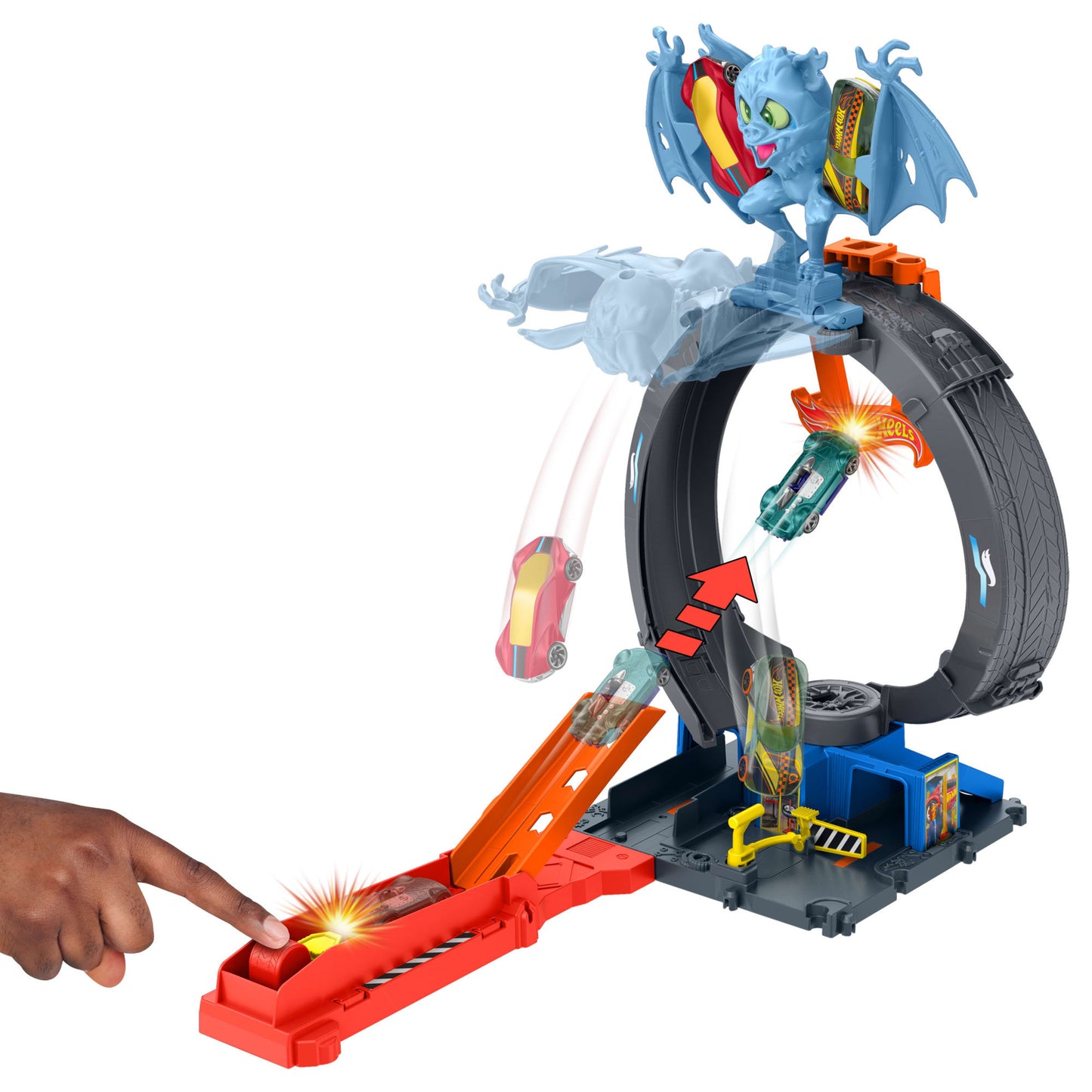Pista Hot Wheels City Ataque de Murciélago