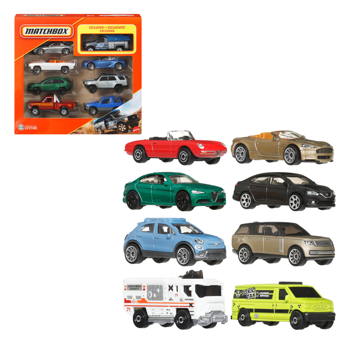 Matchbox Auto 8 Pack
