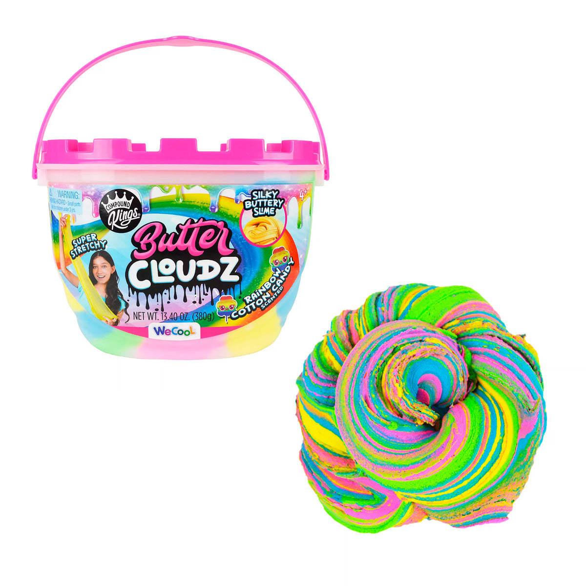 Slime Arcoíris 5 pzs