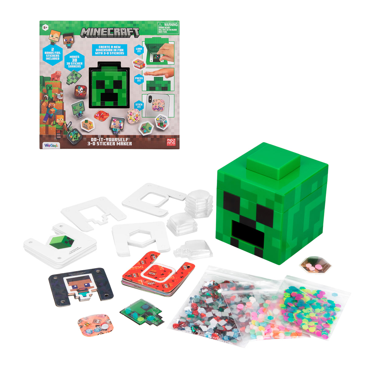 Máquina de Stickers 3D Minecraft