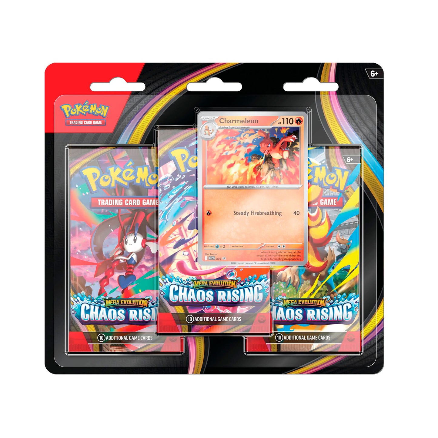 Chaos rising 3 pack blister