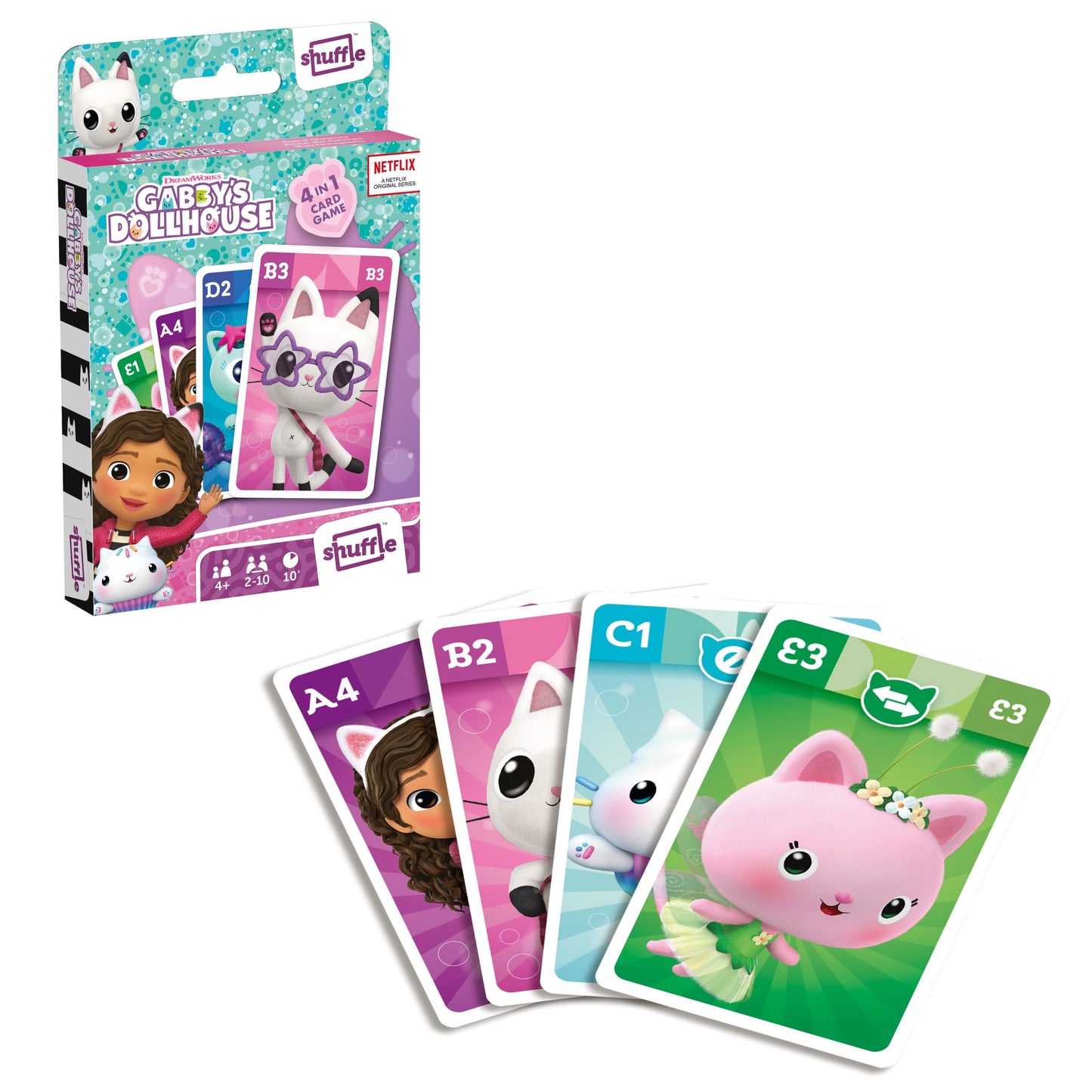 Juego de carta Gabby Dollhouse