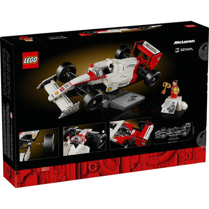 McLaren MP4/4 con Ayrton Senna