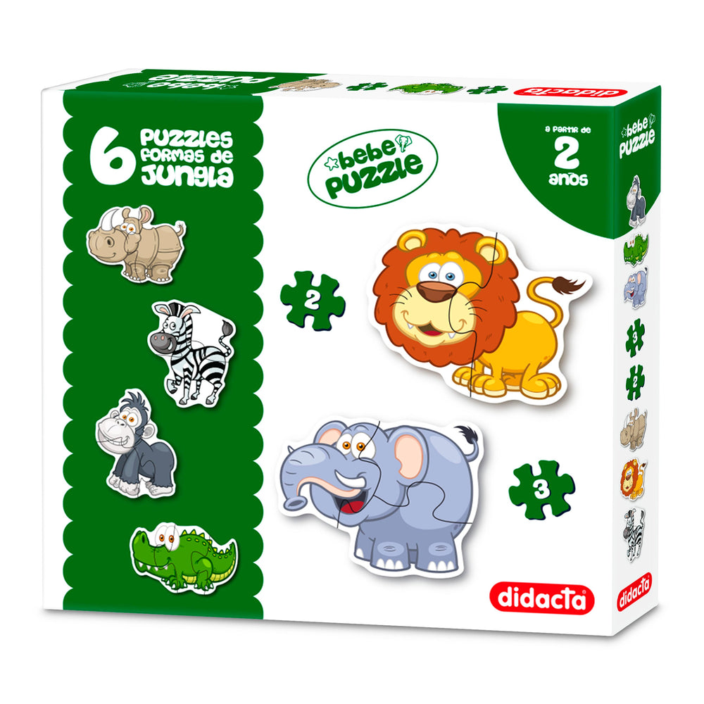 Rompecabezas de Animales de la Jungla