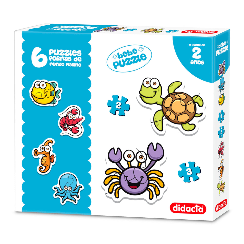 Rompecabezas Mundo Marino