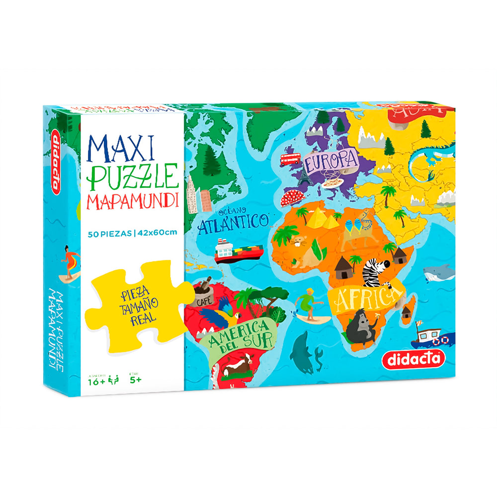Rompecabezas - Mapamundi