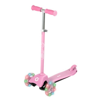 Mini scooter con luz