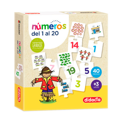 Juego Educativo - Números 1 al 20