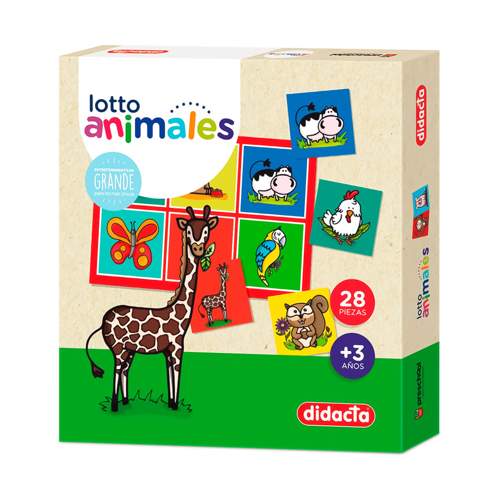 Juego Educativo - Lotto de Animales