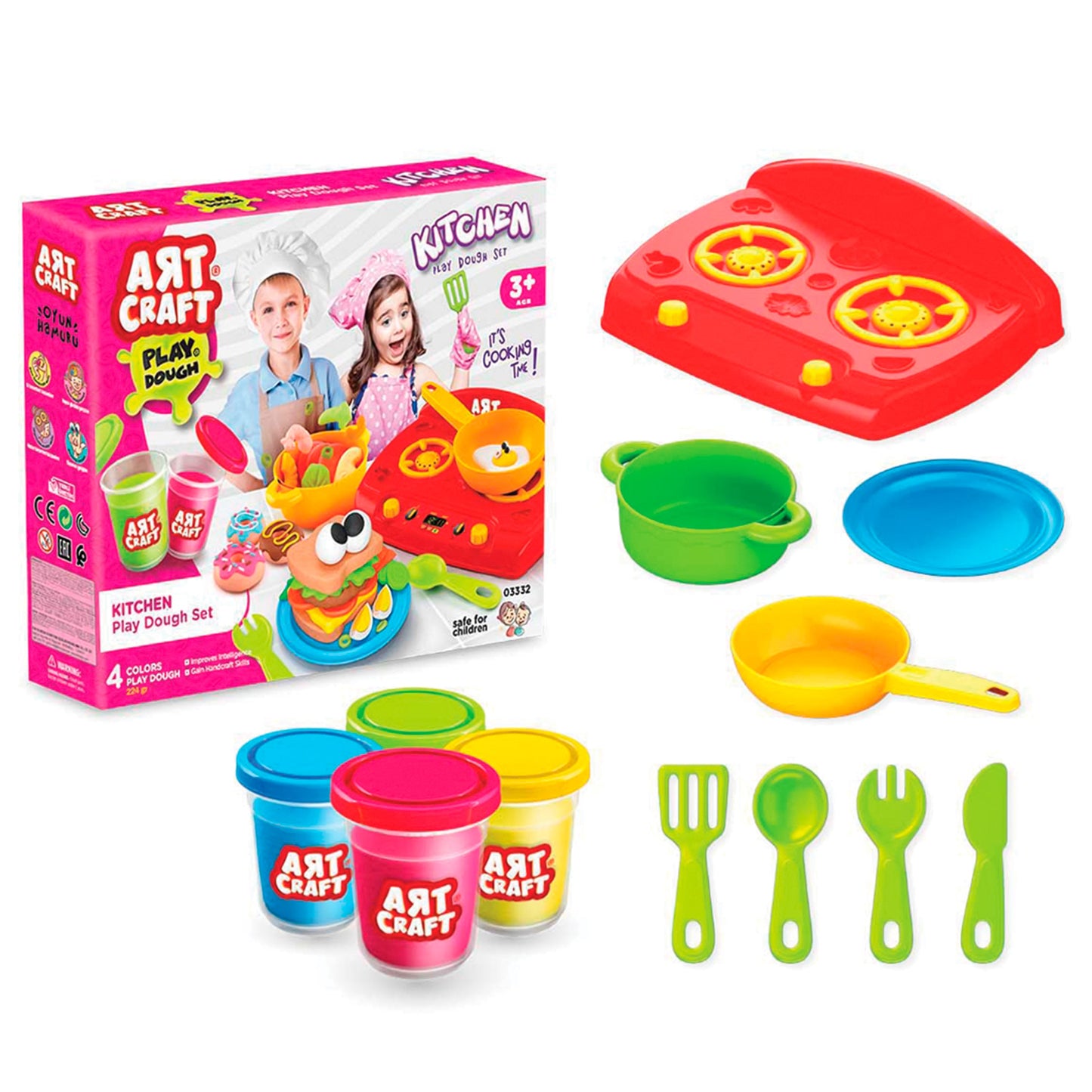 Set de Cocina/ plastilinas P/ Niñas
