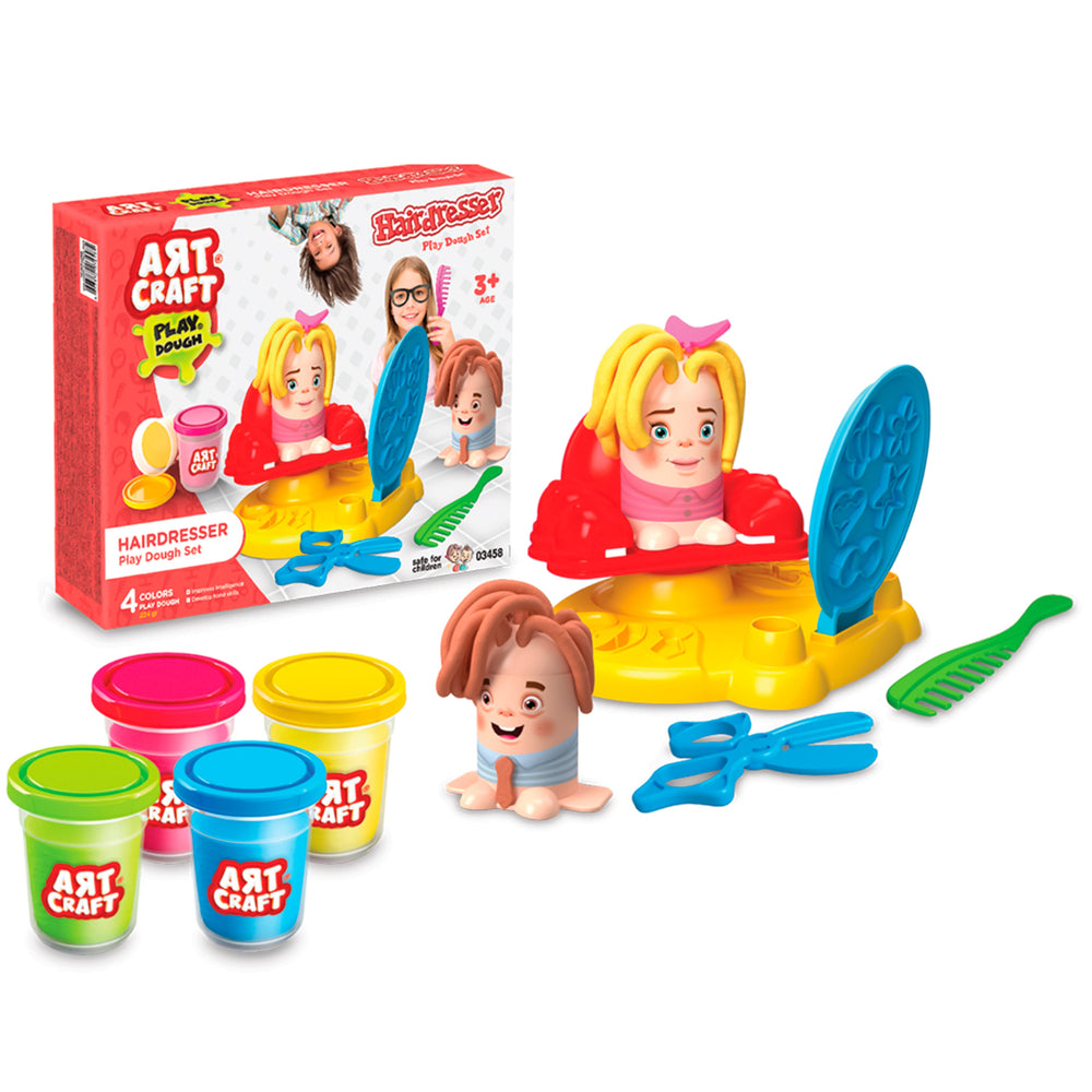 Set de peluquería / Plastilina P/Niñas