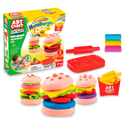 Set de masilla - hamburguesa