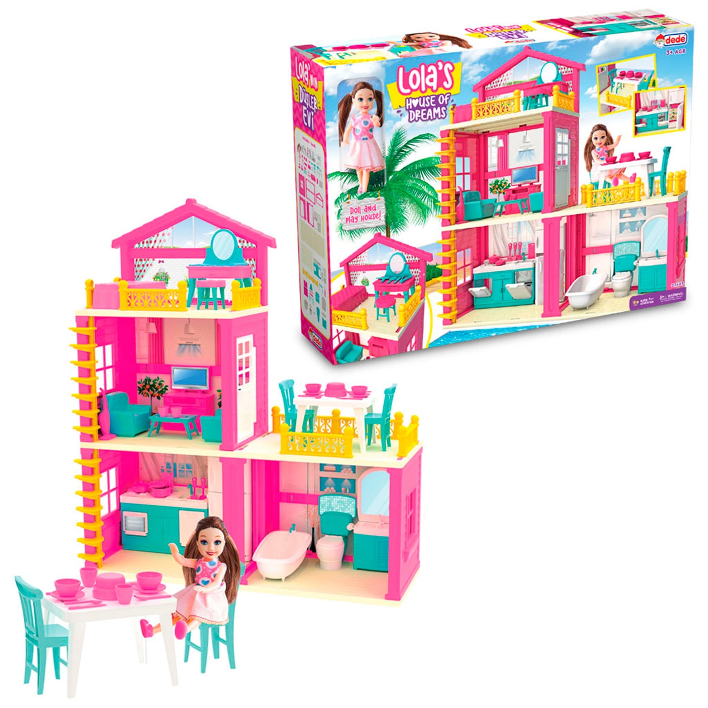 Casa de muñecas P/ Niñas
