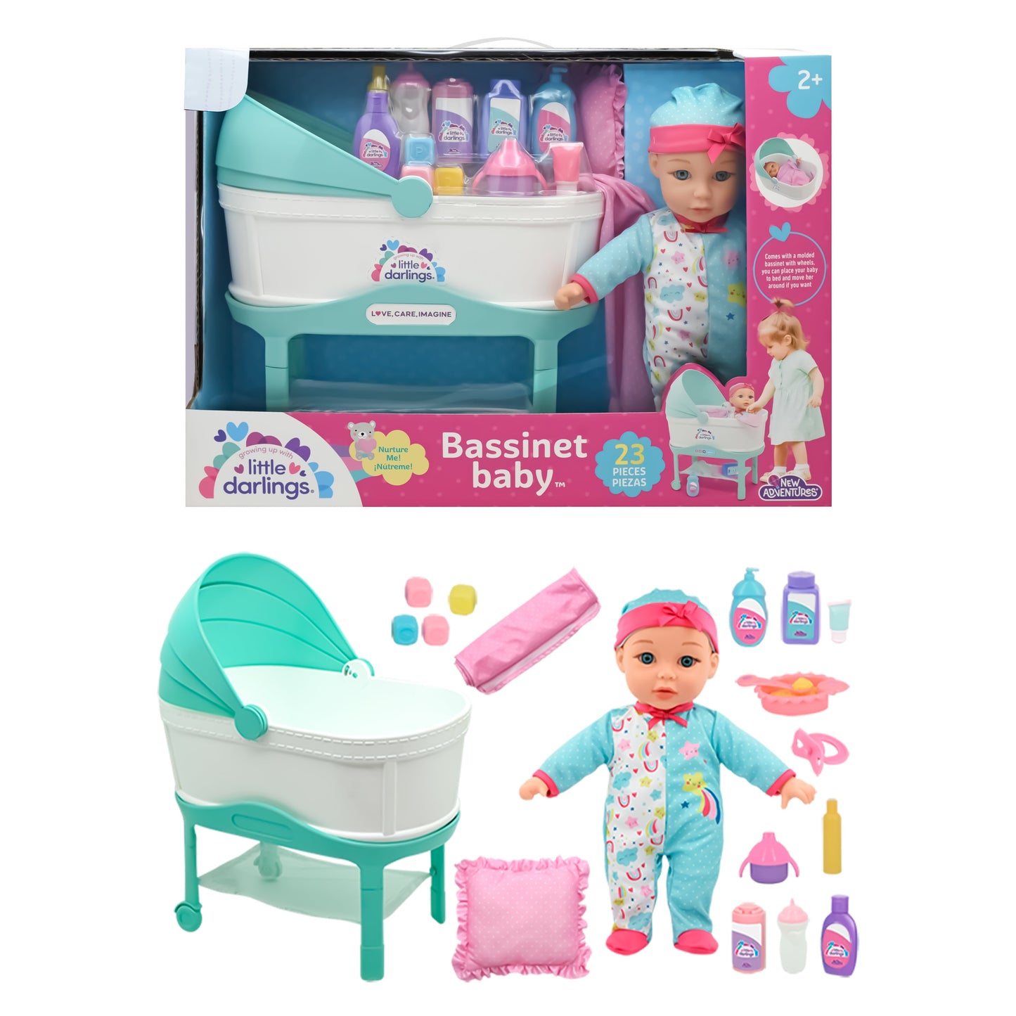 Muñeca y cuna