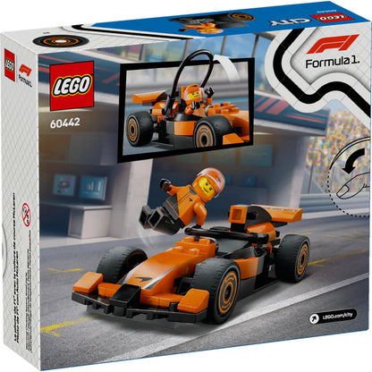 Piloto de F1 con Auto McLaren