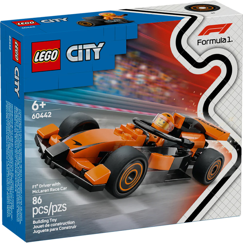 Piloto de F1 con Auto McLaren