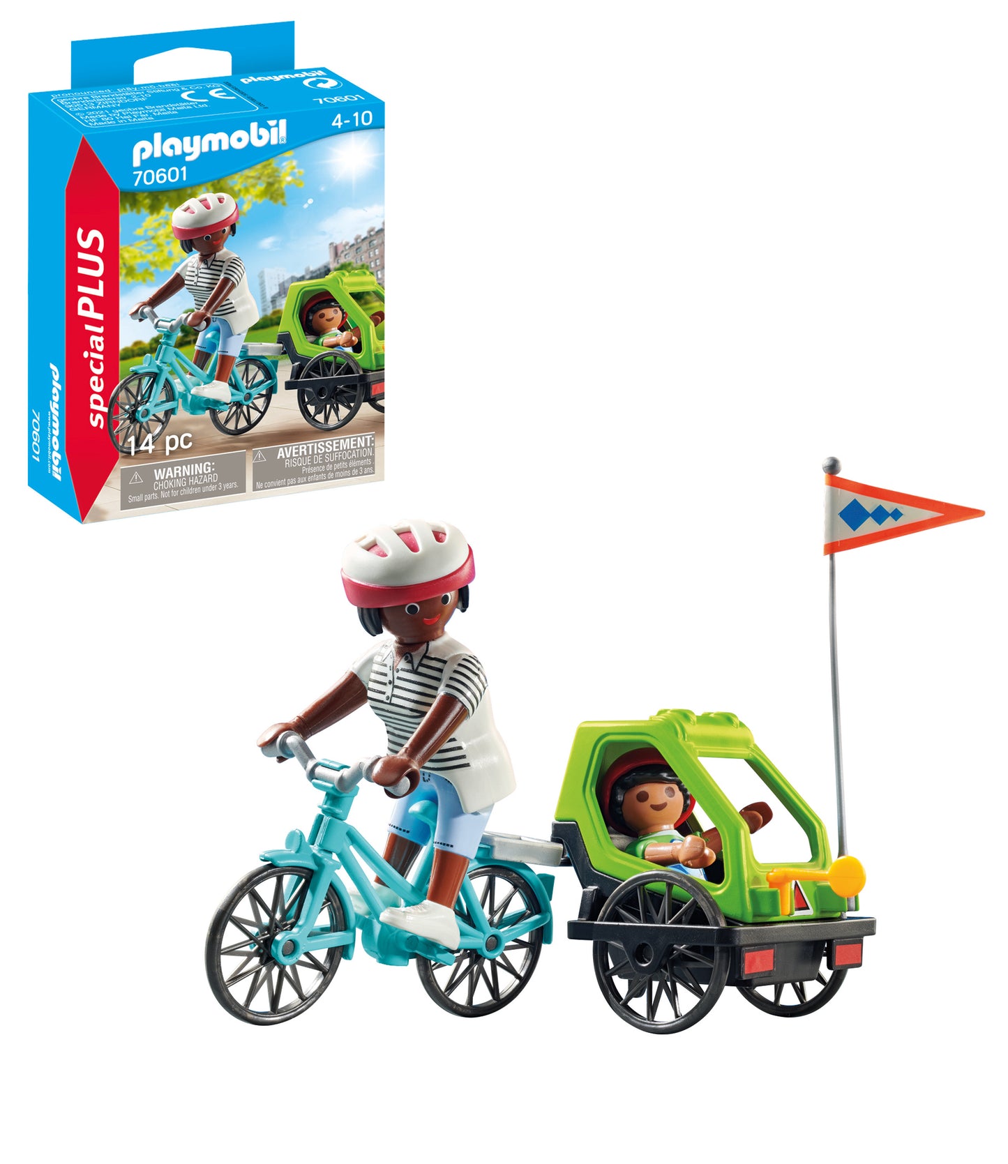 Bicicleta y Remolque