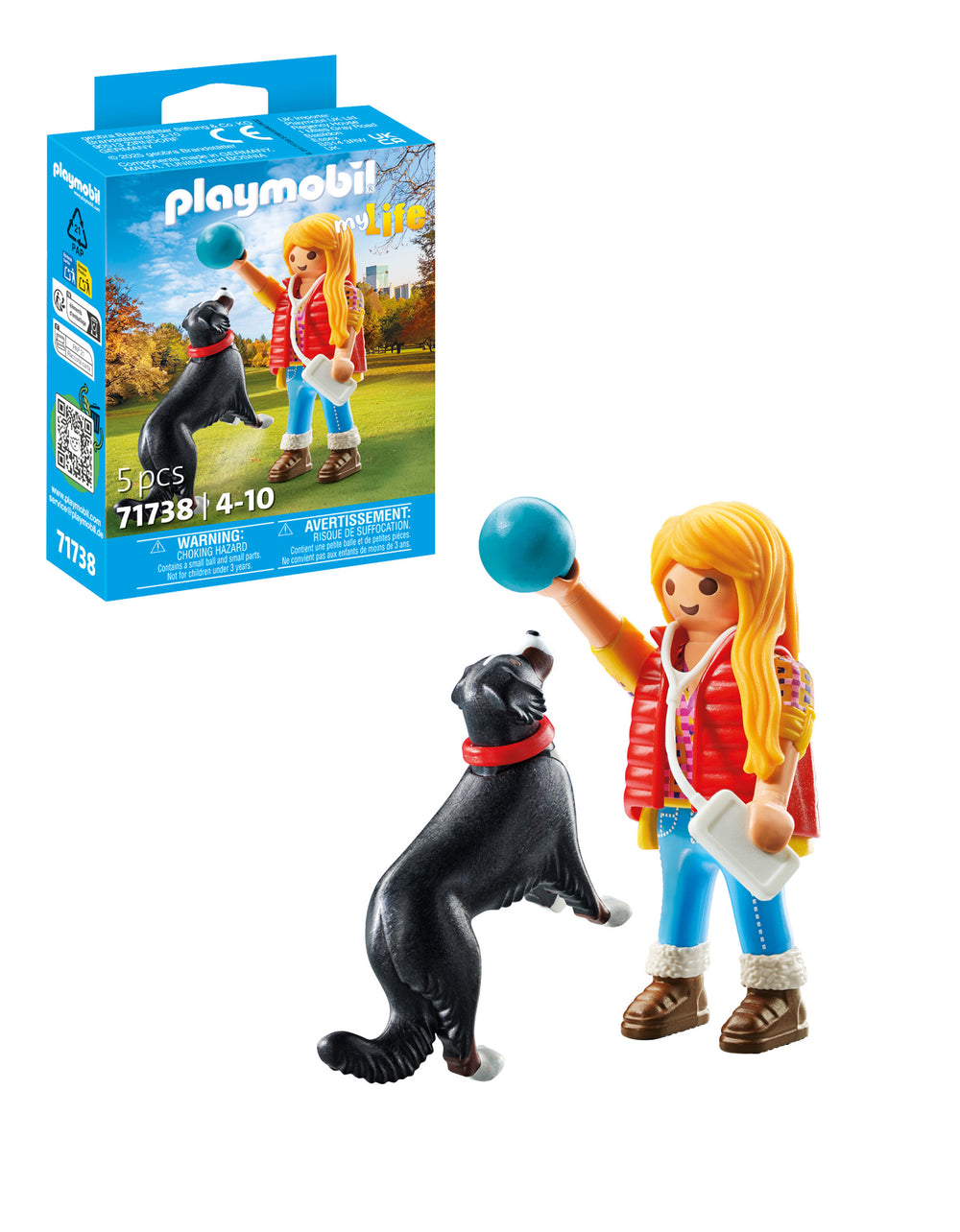 Mujer y Perro