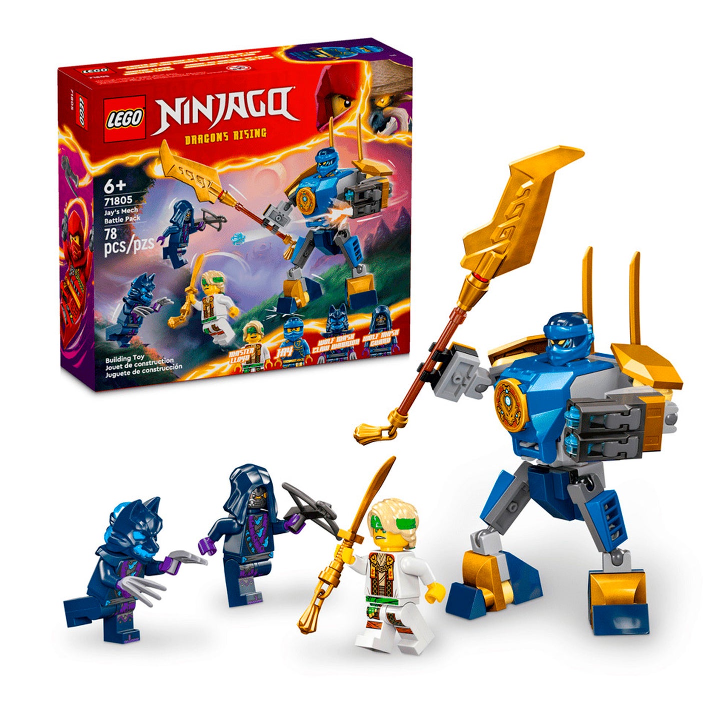 Bloque para armar- ninja
