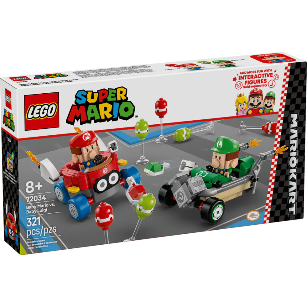 Baby Mario vs Baby Luigi