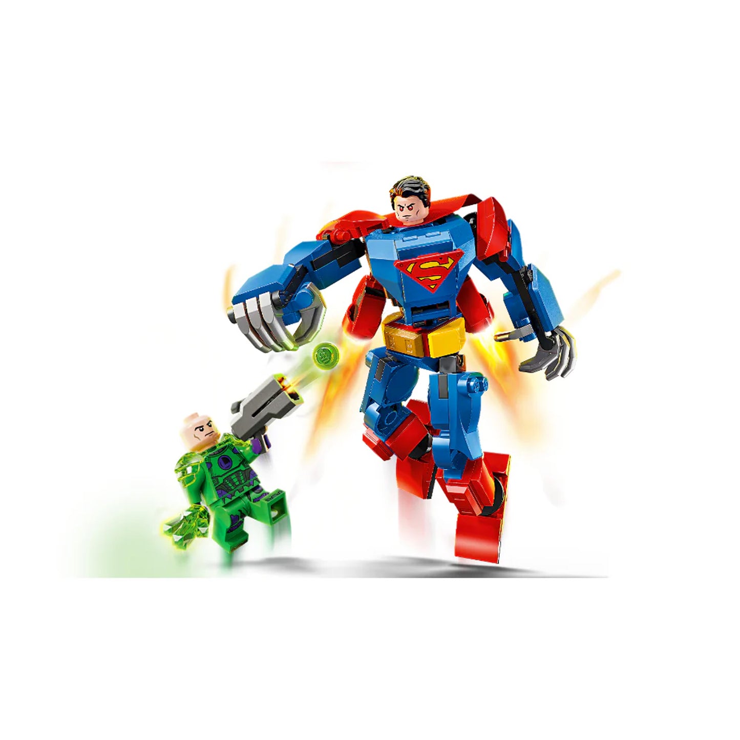 Mech de Superman vs Lex Luthor