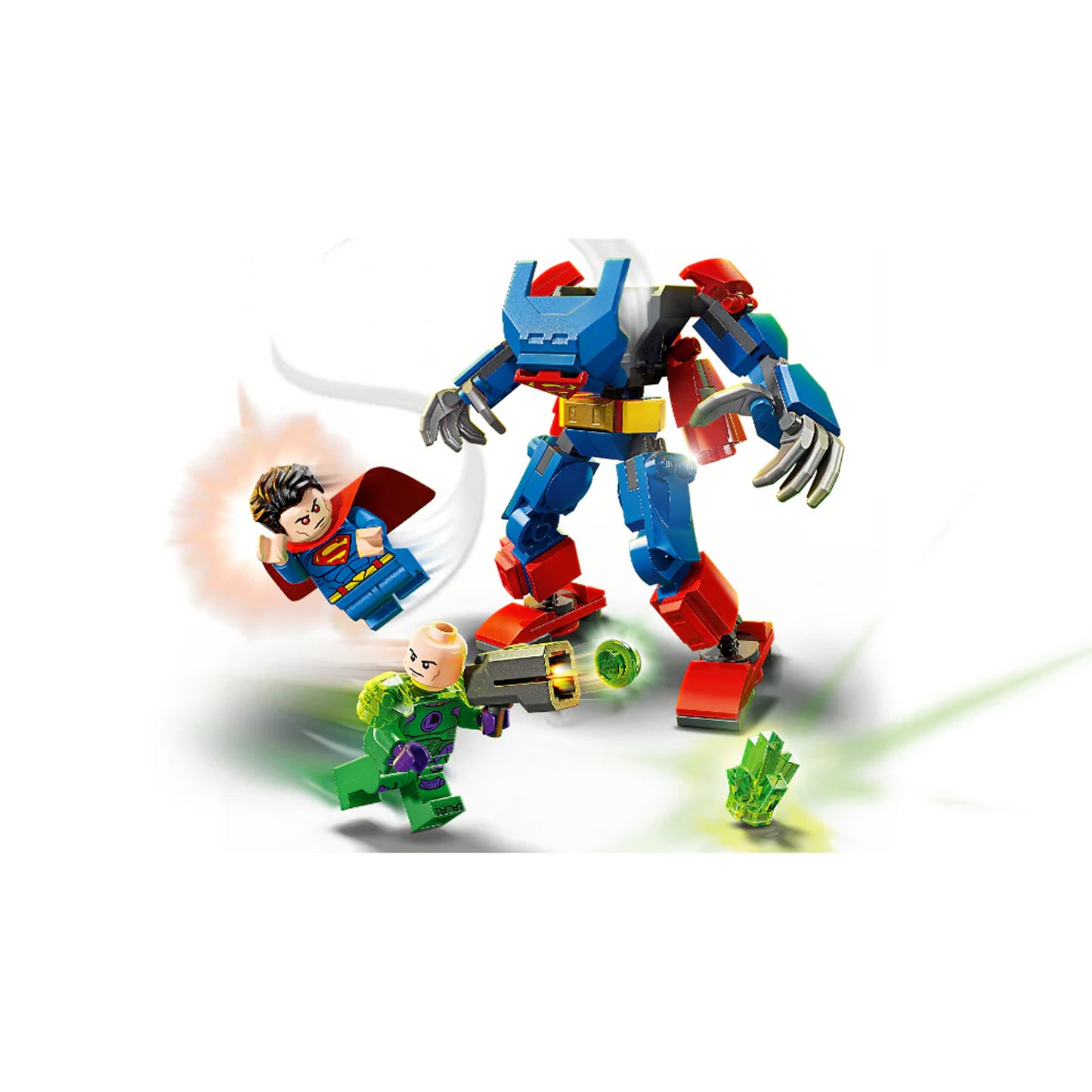 Mech de Superman vs Lex Luthor