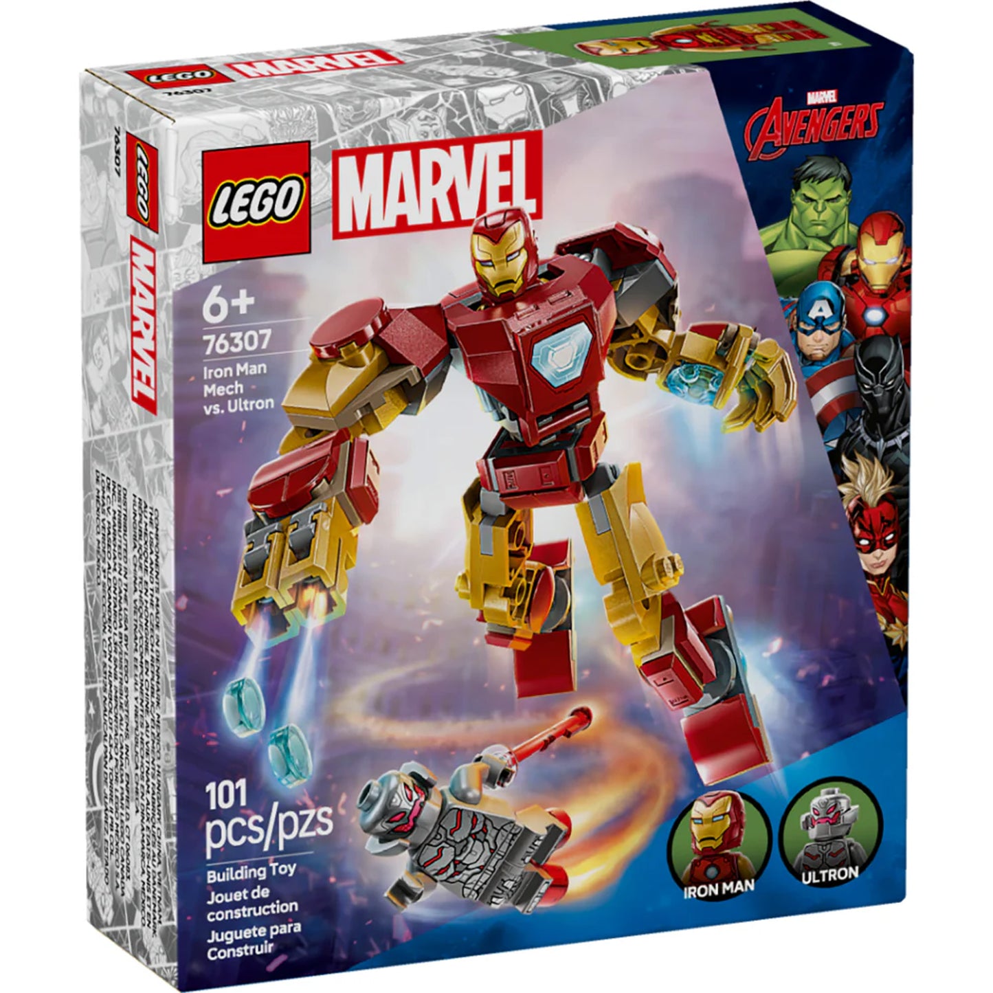 Mech de Iron Man vs Ultron