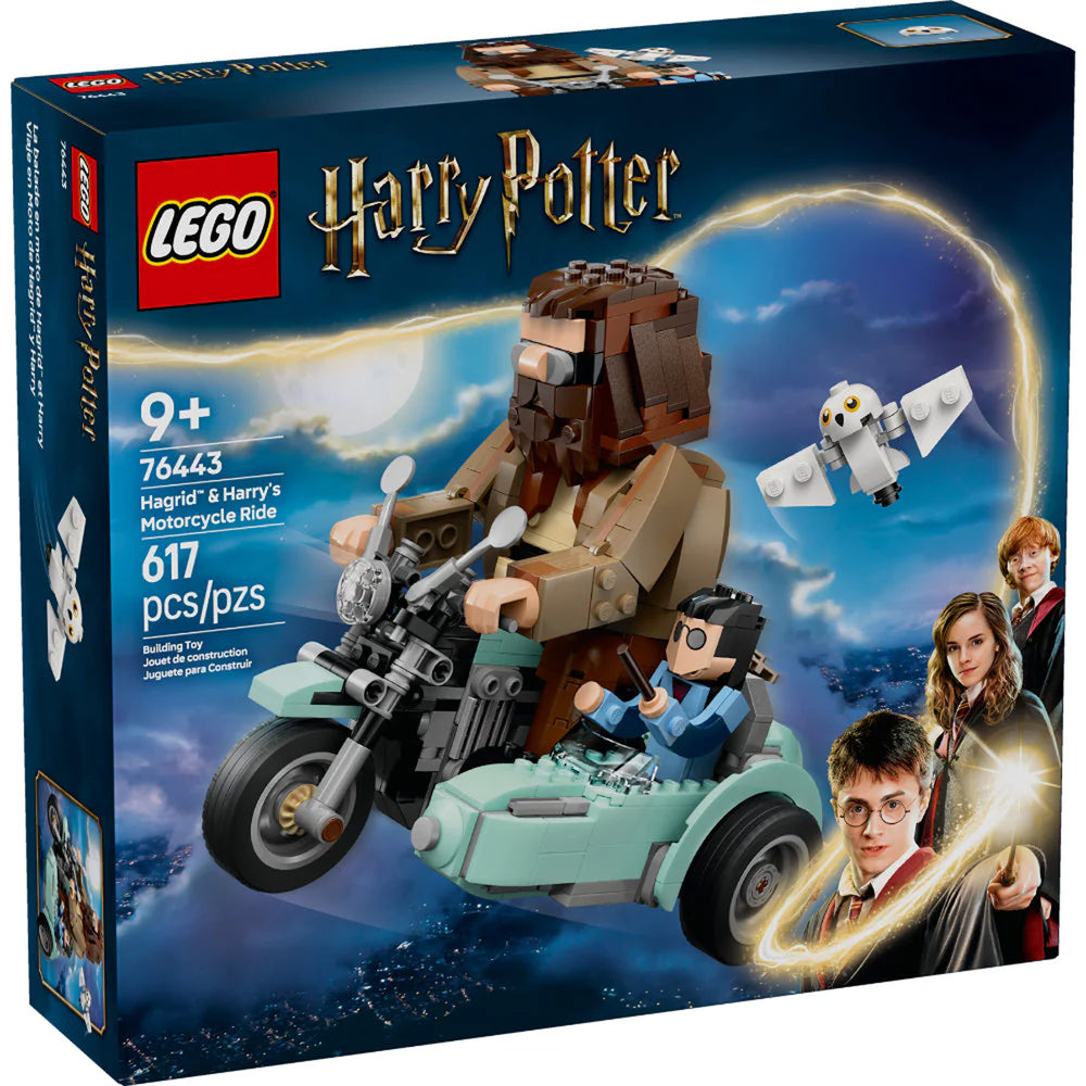 Paseo en Moto de Hagrid y Harry