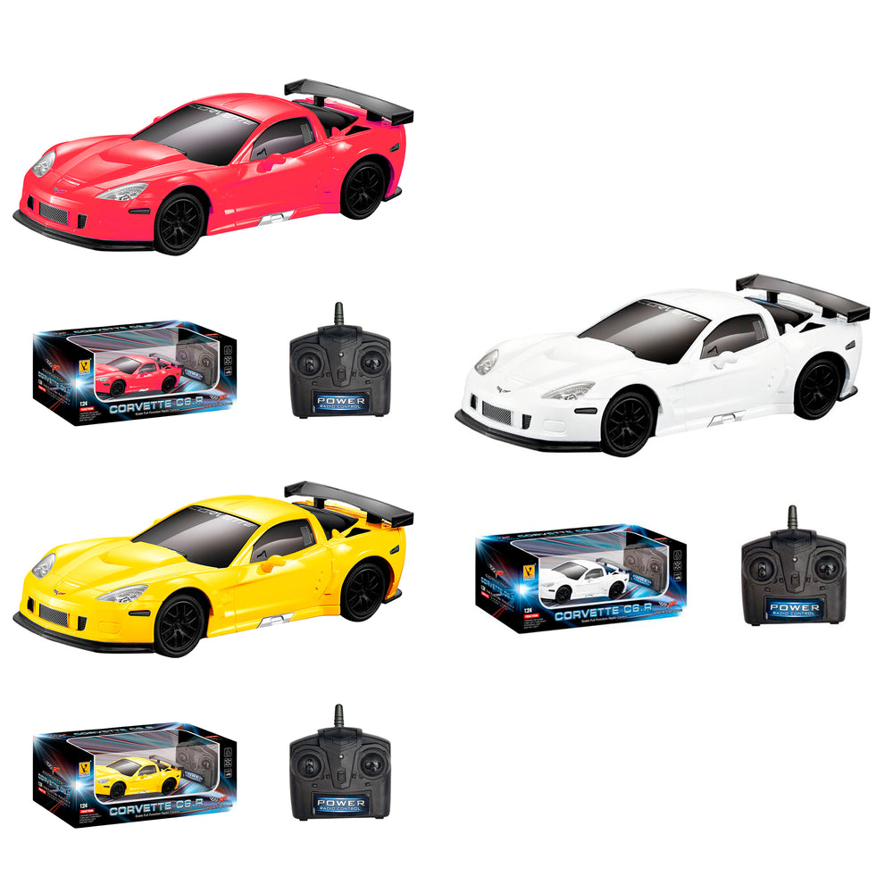 Auto a Control Remoto Corvette C6.R Escala 1:24