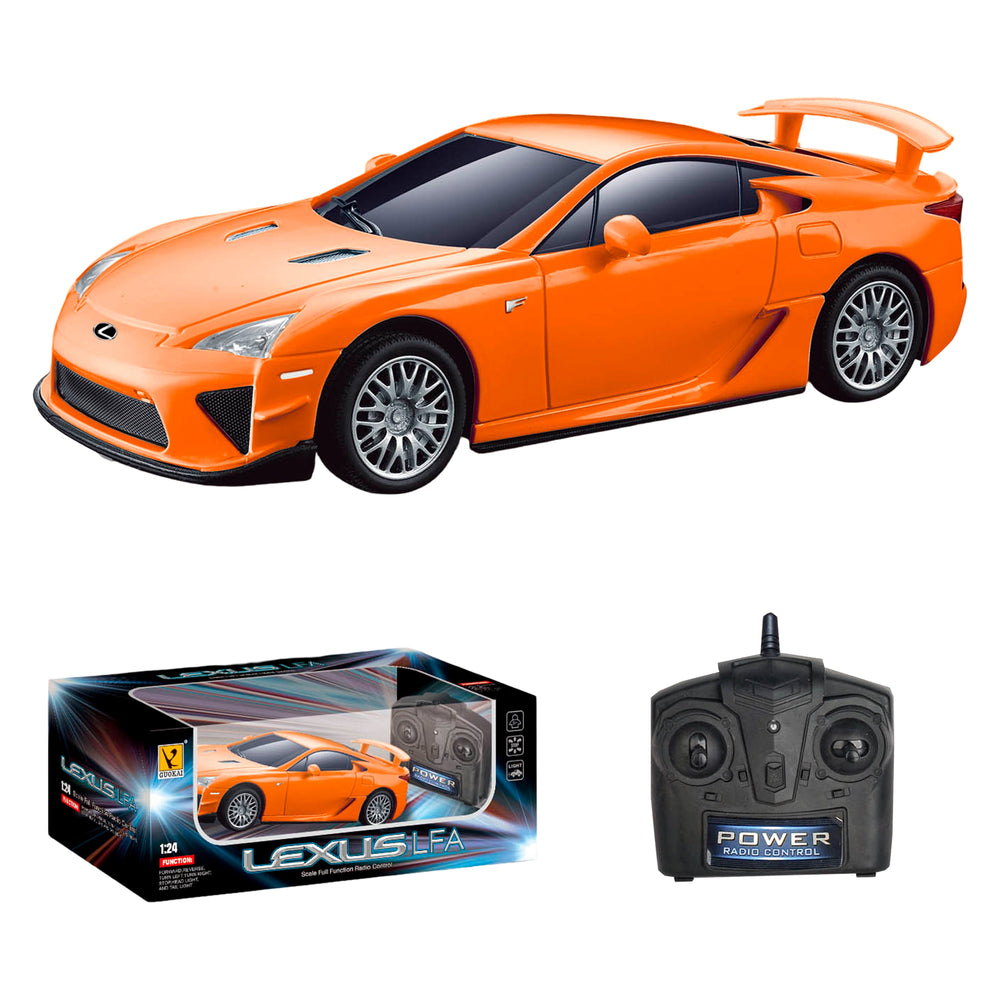 Carro a control remoto Lexus LFA Escala 1:24