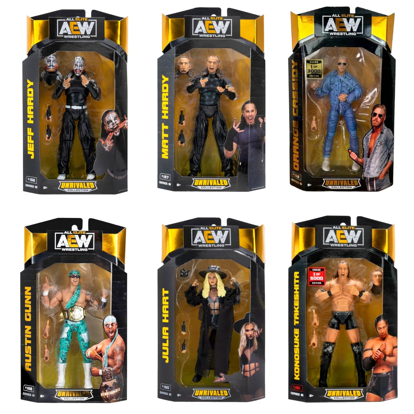 Figuras coleccionables de lucha libre