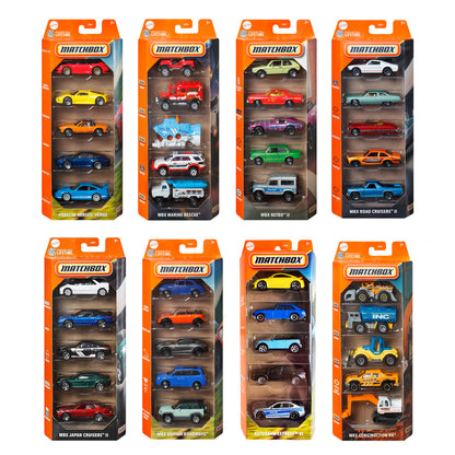 Autos Clásicos Matchbox 5 Pk de Hot Wheels
