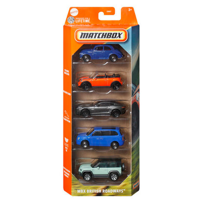 Autos Clásicos Matchbox 5 Pk de Hot Wheels