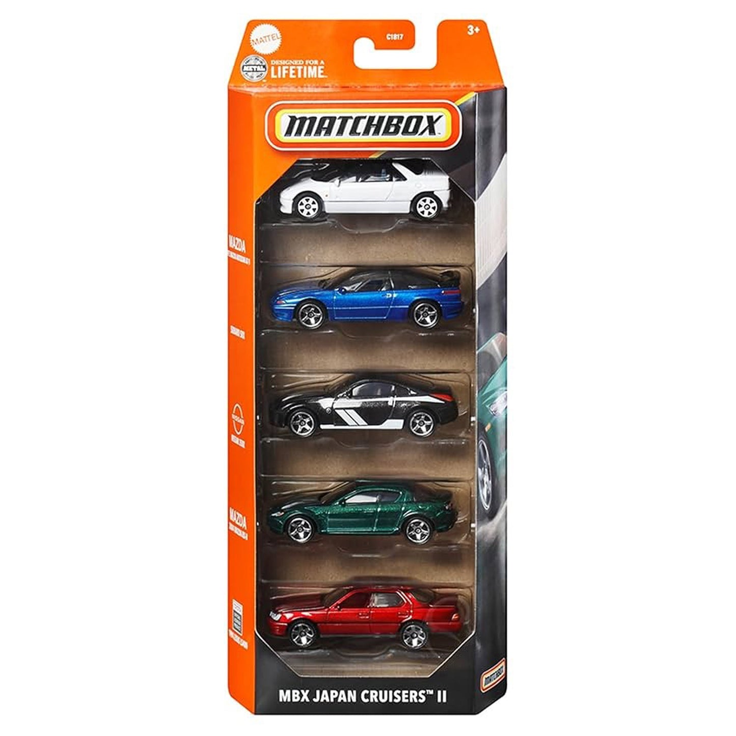 Autos Clásicos Matchbox 5 Pk de Hot Wheels