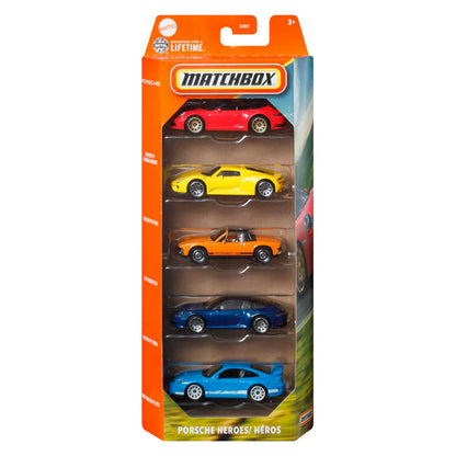 Autos Clásicos Matchbox 5 Pk de Hot Wheels