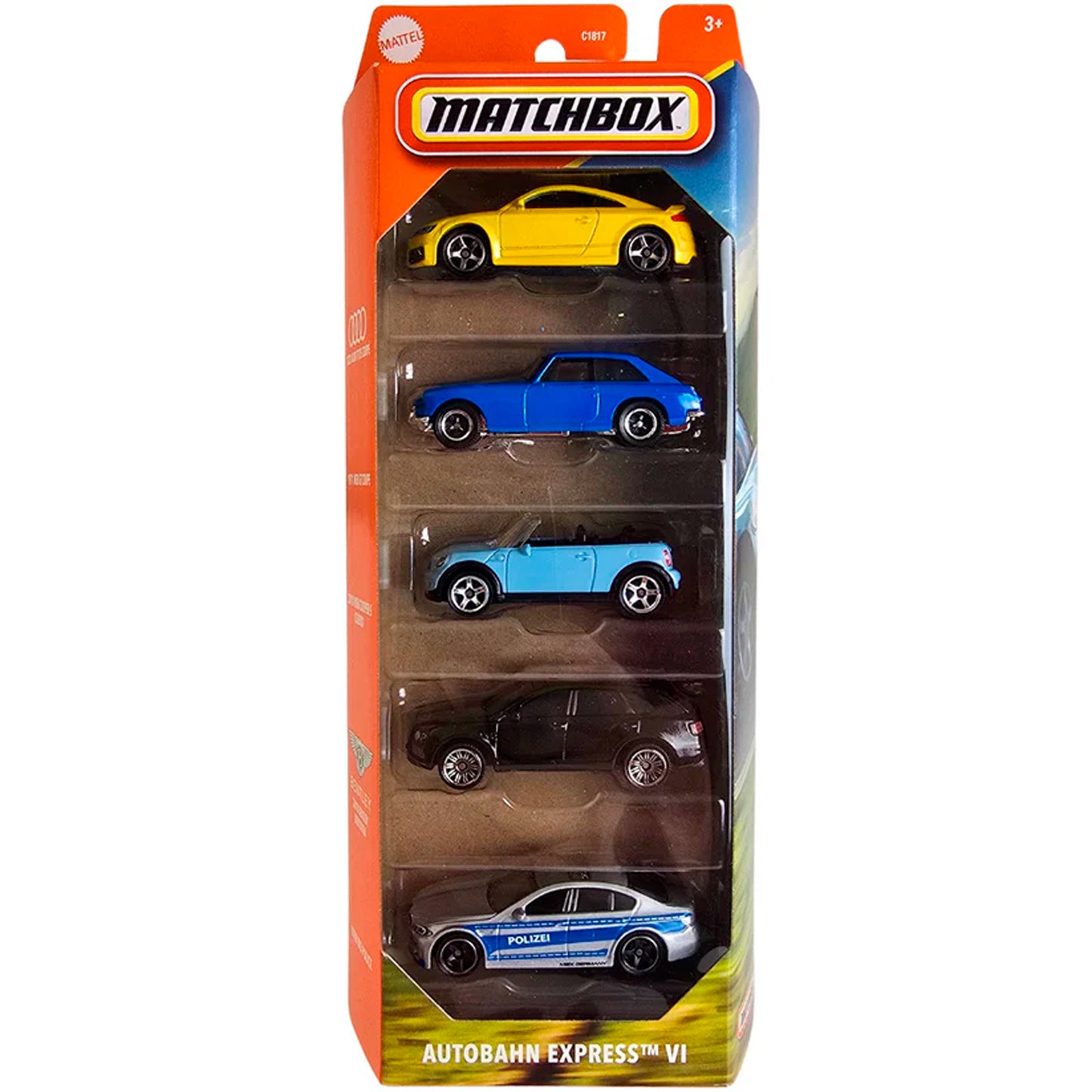 Autos Clásicos Matchbox 5 Pk de Hot Wheels