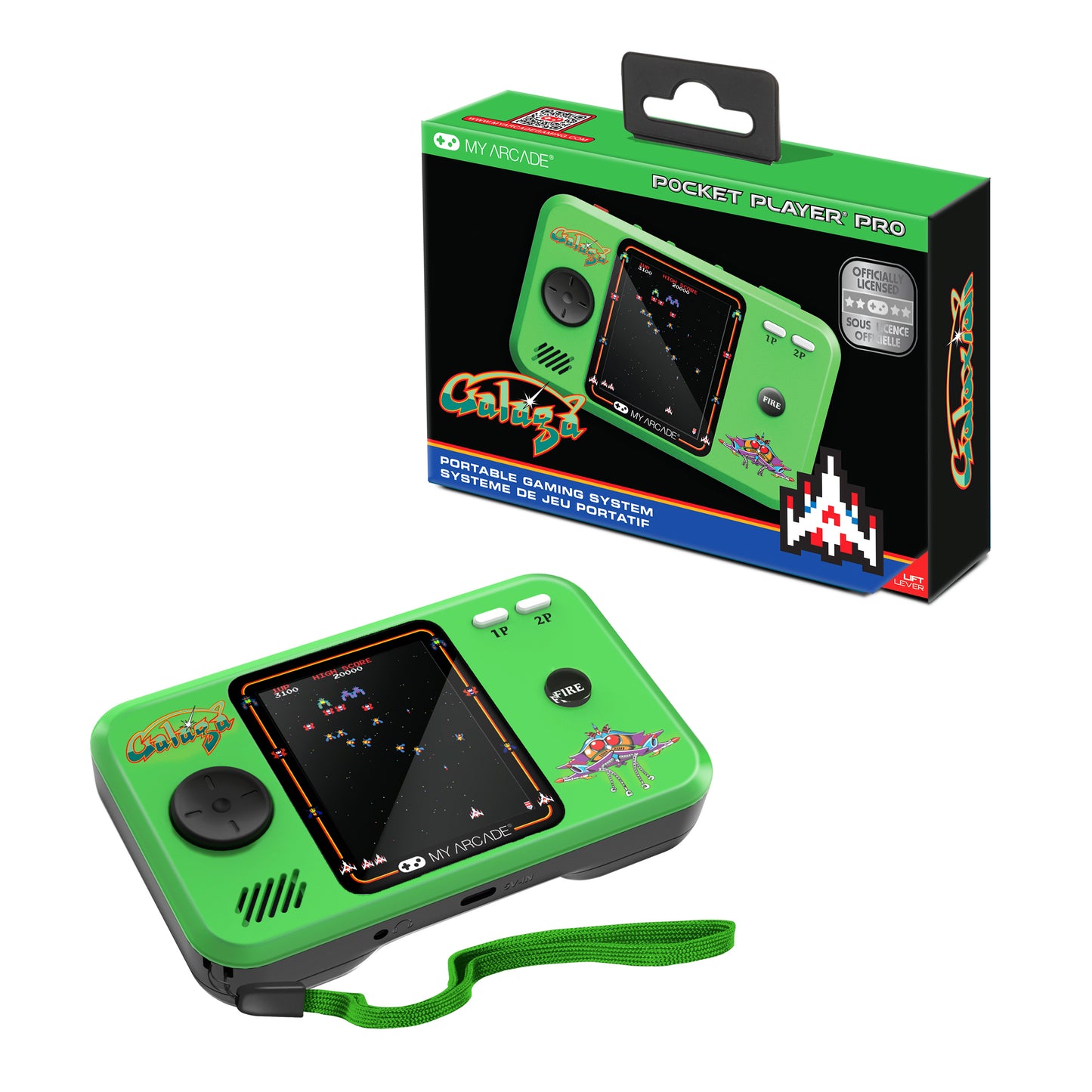 Galaga Pocket Player Pro