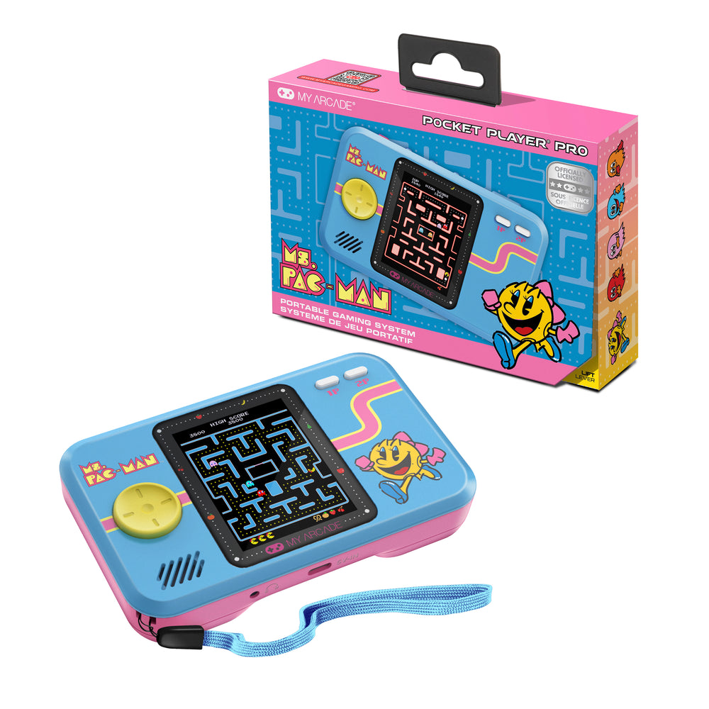 Ms. Pac- Man Pocket Player Pro