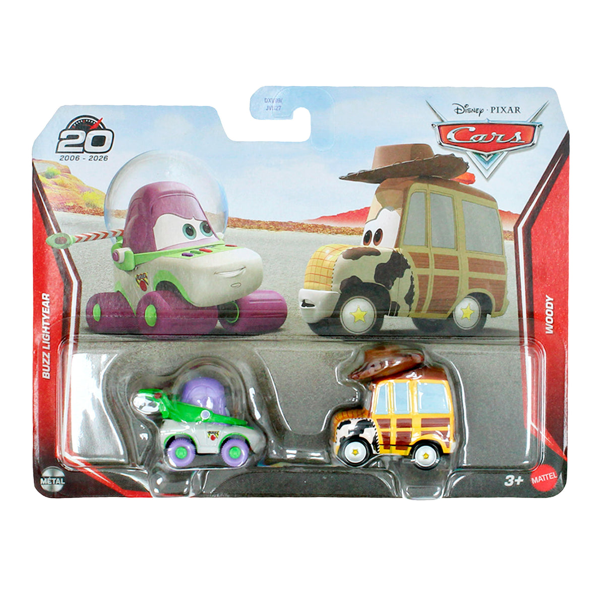 Carro De Disney y Pixar 2 pack